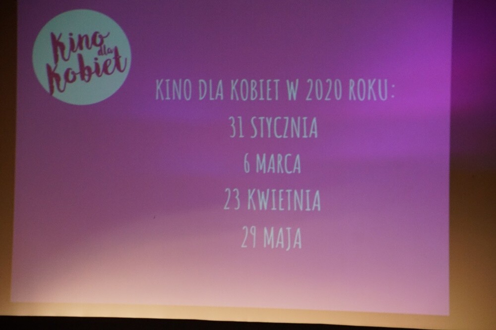 W piątek w Kinie Patria odbyło się kolejne spotkanie z cyklu "Kino dla Kobiet". To ostatnie spotkanie w tym roku.