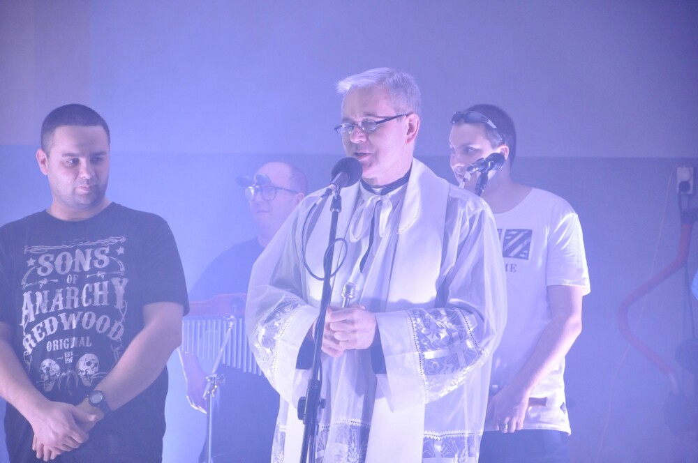 Kolędowali aż miło! Ośrodek dla Dzieci Niepełnosprawnych w Bykowinie zaprosił świętochłowicki zespół Tolerancja.