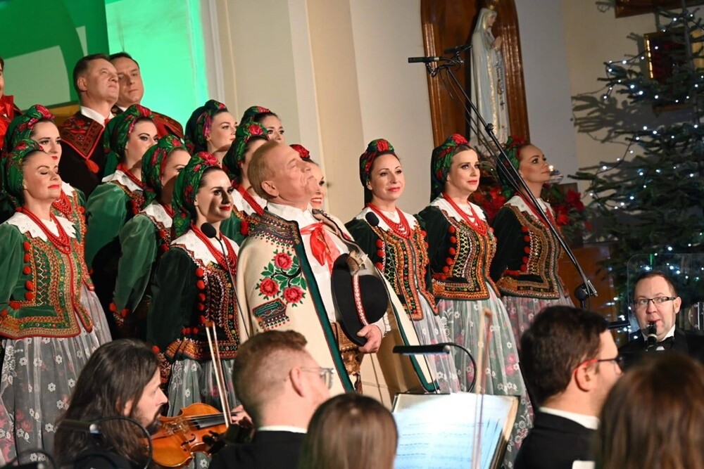 Kolędowanie z Zespołem Pieśni i Tańca „Śląsk” w Bielszowicach. / fot. UM Ruda Śląska