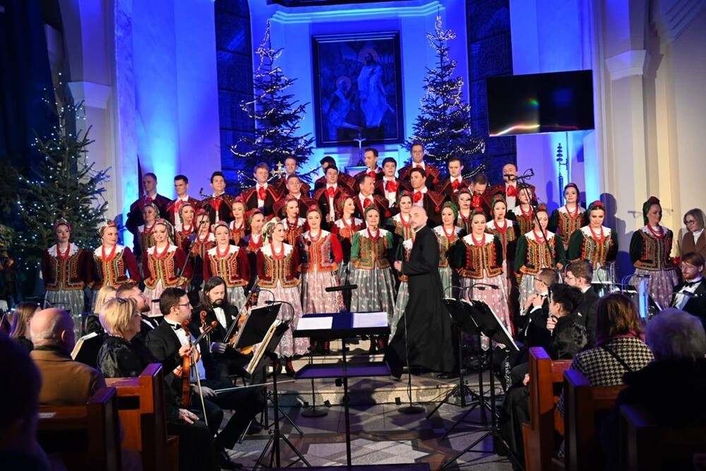 Kolędowanie z Zespołem Pieśni i Tańca „Śląsk” w Bielszowicach. / fot. UM Ruda Śląska