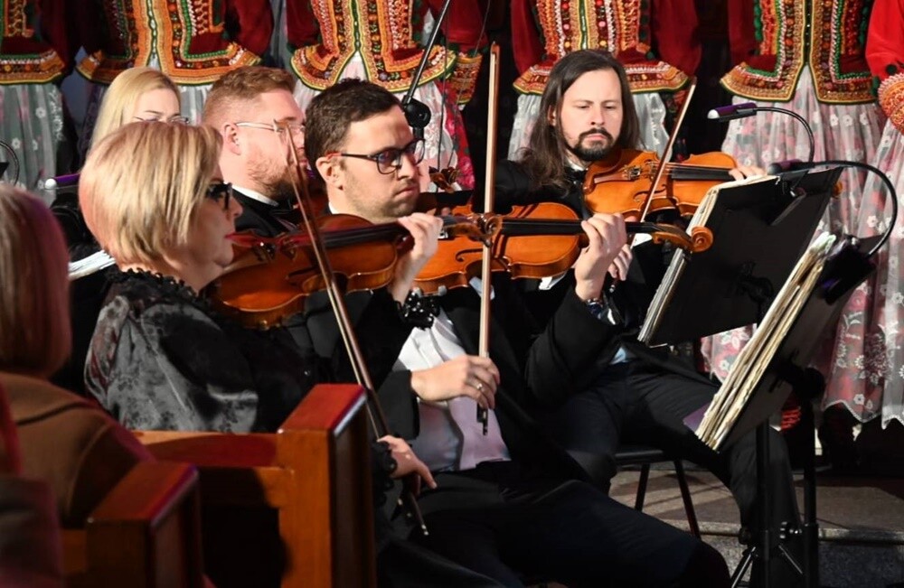Kolędowanie z Zespołem Pieśni i Tańca „Śląsk” w Bielszowicach. / fot. UM Ruda Śląska