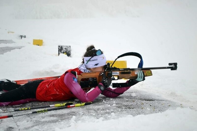 Kolejne sukcesy młodej biathlonistki z Rudy Śląskiej