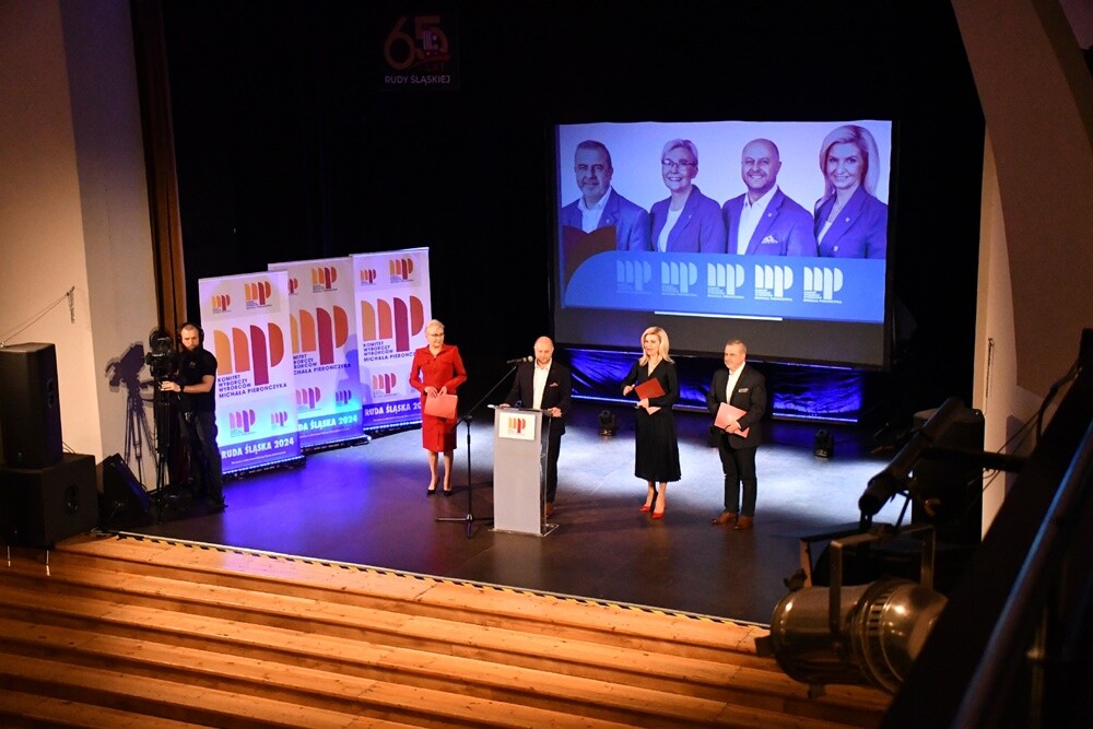 Komitet Wyborców Michała Pierończyka. / fot. Jacek Knapik