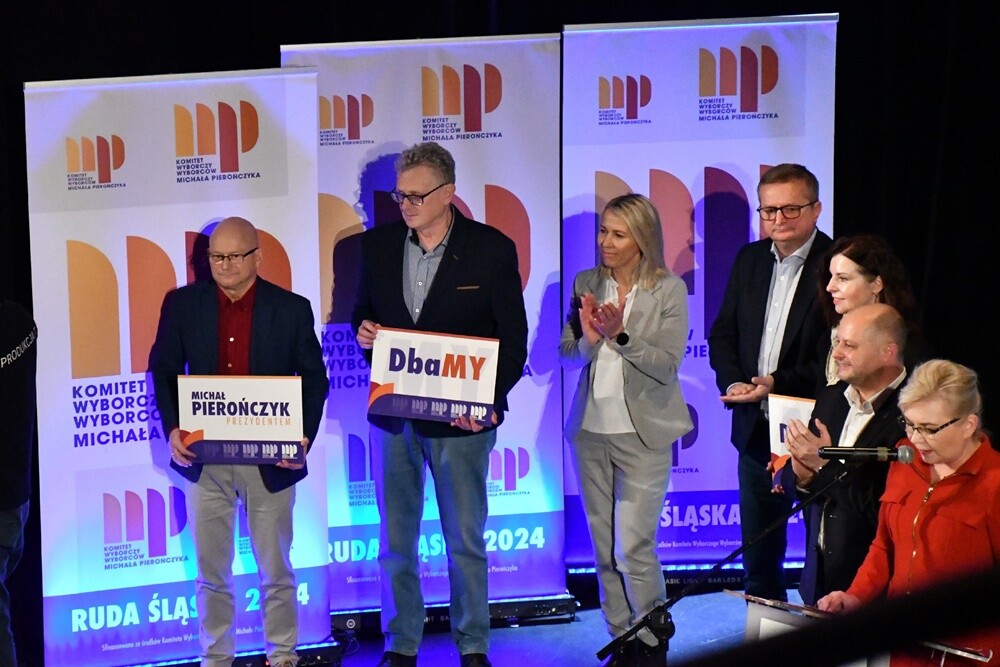 Komitet Wyborców Michała Pierończyka. / fot. Jacek Knapik