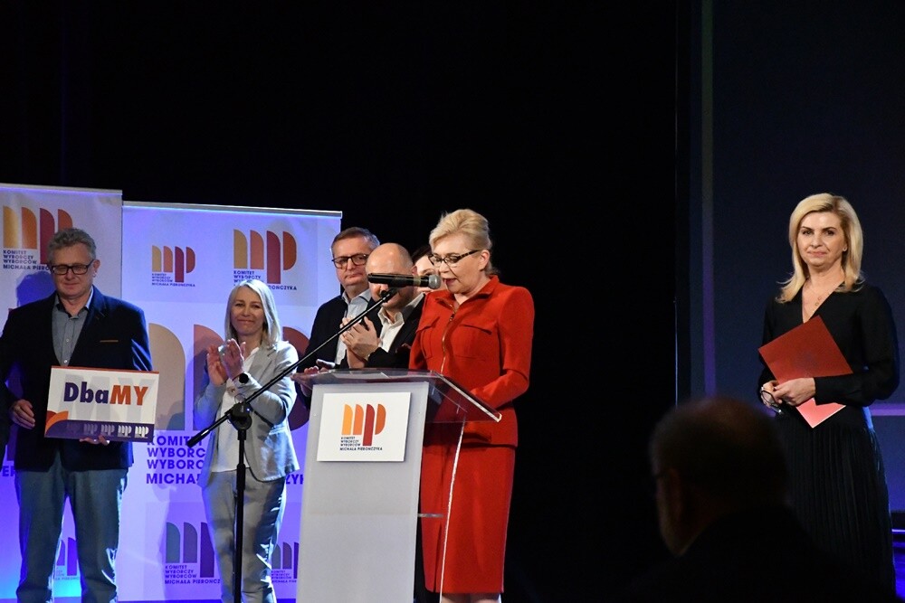 Komitet Wyborców Michała Pierończyka. / fot. Jacek Knapik