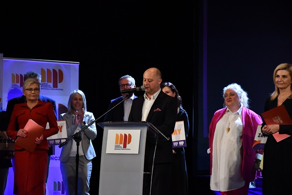 Komitet Wyborców Michała Pierończyka. / fot. Jacek Knapik