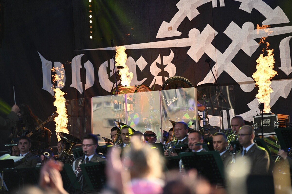 Uroczysty Koncert z okazji 34-lecia Straży Granicznej i 15-lecia Placówki w Rudzie Śląskiej. / fot. Marek Faber