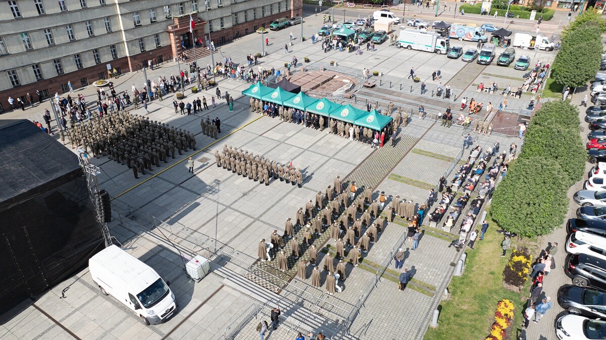 Koncert z okazji 34-lecia Straży Granicznej. / fot. Dronruda.pl
