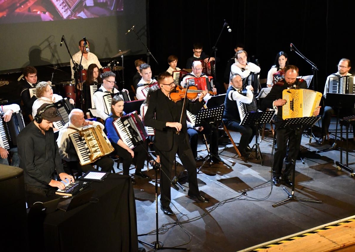 Za nami koncert Zespołu Akordeonistów im. Edwarda Huloka / fot. Jacek Knapik