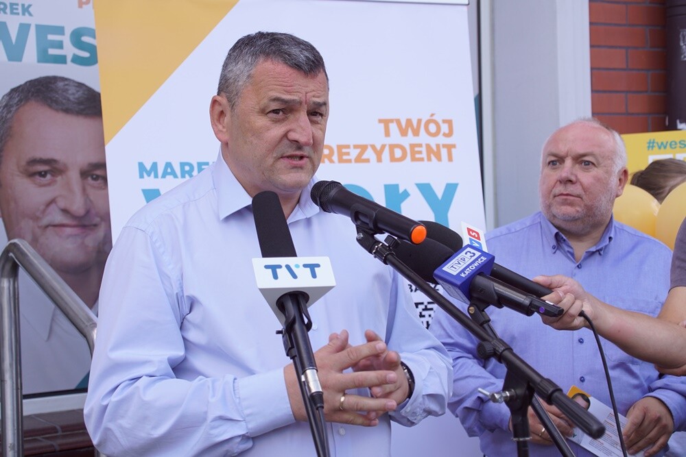 Marek Wesoły poinformował o zebraniu na listach wyborczych prawie 5 tys. podpisów.