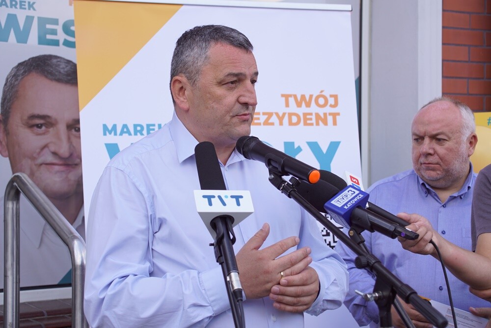 Marek Wesoły poinformował o zebraniu na listach wyborczych prawie 5 tys. podpisów.