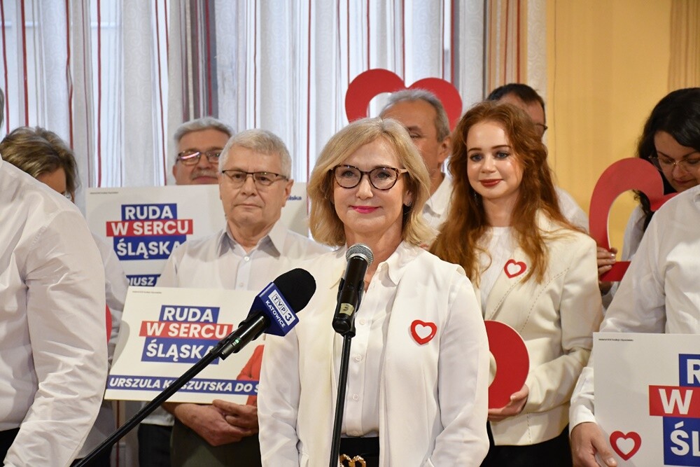 Konferencja prasowa Arkadiusza Pilarza. / fot. Jacek Knapik