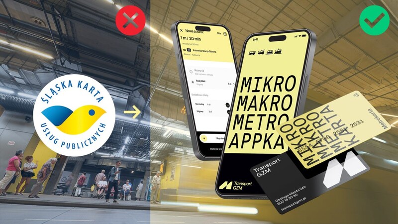 Koniec karty ŚKUP! Na pasażerów czeka nowy system Transport GZM