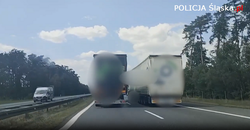 Koniec "wyścigów słoni" na śląskich drogach! W życie weszły nowe przepisy [FILM]