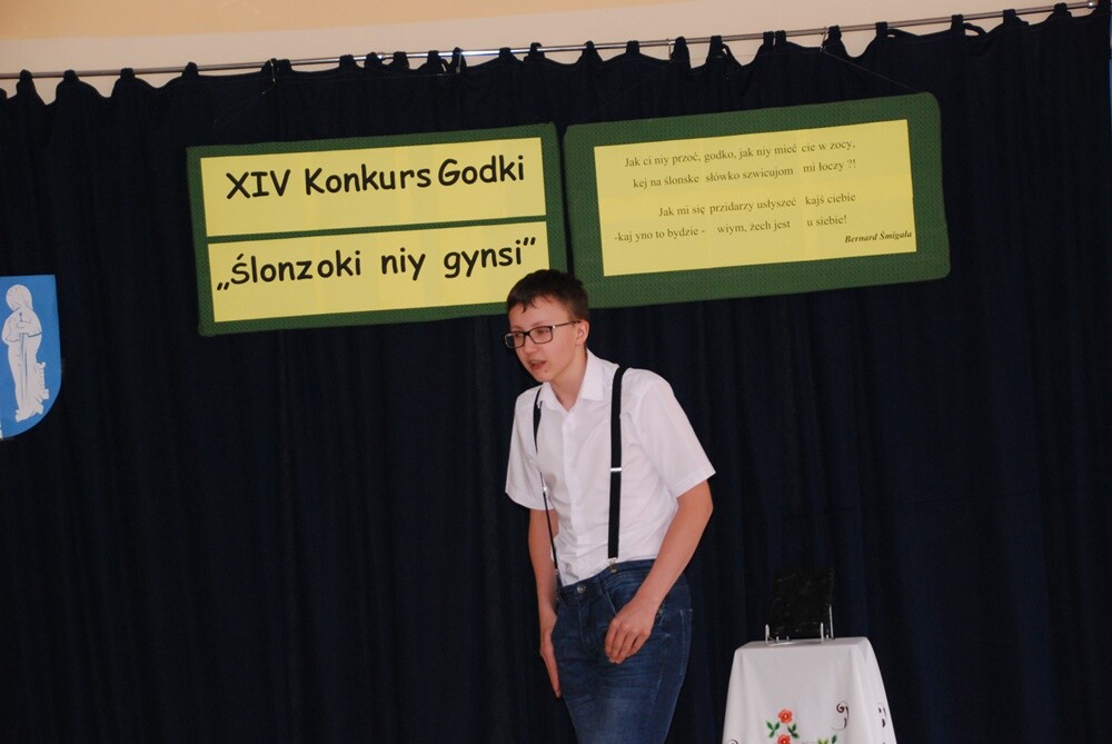 W czwartek w Szkole Podstawowej nr 22 w Rudzie Śląskiej – Nowym Bytomiu odbyła się XIV edycja Międzyszkolnego Konkursu Godki „Ślonzoki niy gynsi” pod patronatem Związku Górnośląskiego koło Kochłowice.