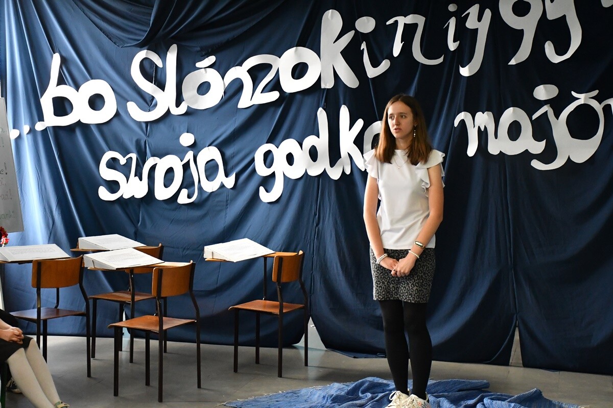 Konkurs śląskiej godni w SP nr 6. / fot. Jacek Knapik