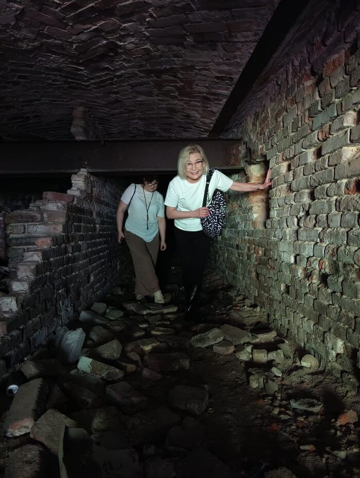 Korytarze w Szybie Franciszek/fot. FB Aleksandra Skowronek