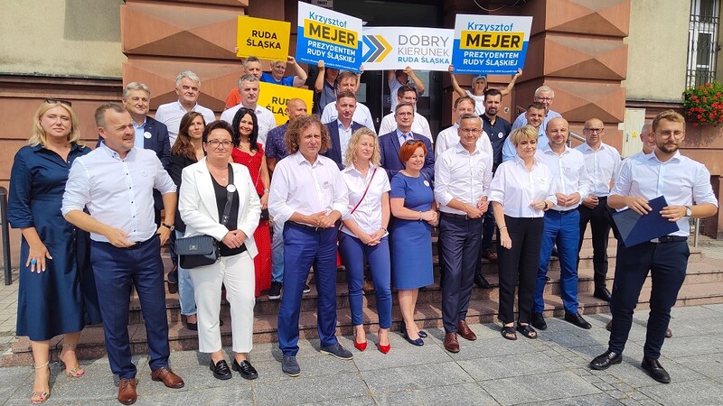 Krzysztof Mejer z poparciem samorządowców ze stowarzyszenia "Tak dla Polski"
