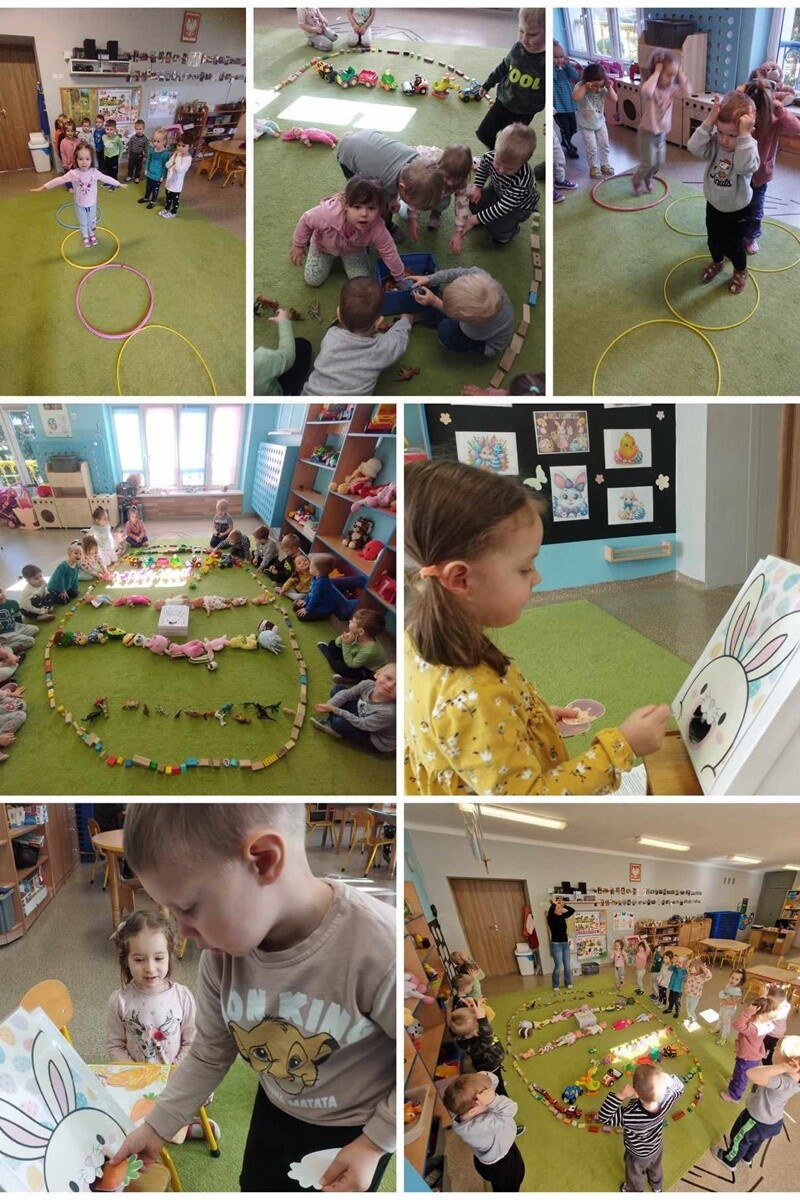 Marcowe i kwietniowe przygody w Miejskim Przedszkolu nr 32 w Rudzie Śląskiej /fot. MP nr 32