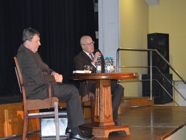 Marek Krajewski odwiedził Rudę Śląską