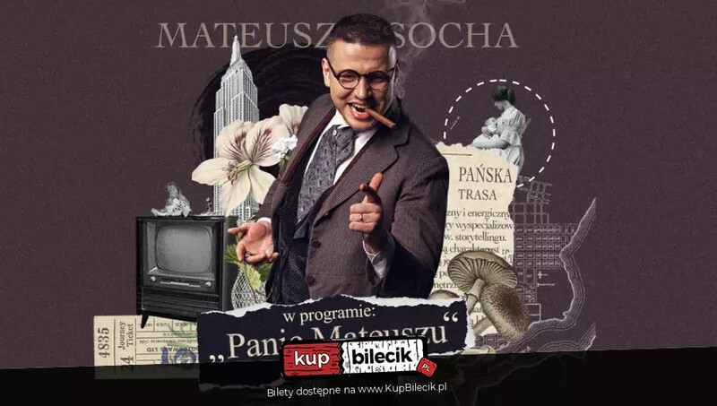 Mateusz Socha z nowym programem "Panie Mateuszu" w listopadzie w Rudzie Śląskiej