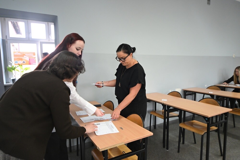 Egzamin maturalny 2025 rozpoczęty – uczniowie w całej Polsce przystąpili do testu dojrzałości. / fot. Marek Faber