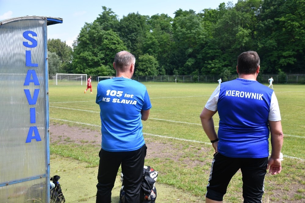 Za nami mecz Slavia Ruda Śląska vs. MKS Siemianowiczanka. Awans drużyny z Rudy Śląskiej! / fot. Jacek Knapik