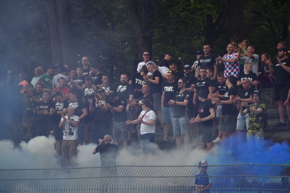 Za nami mecz Slavia Ruda Śląska vs. MKS Siemianowiczanka. Awans drużyny z Rudy Śląskiej! / fot. Jacek Knapik