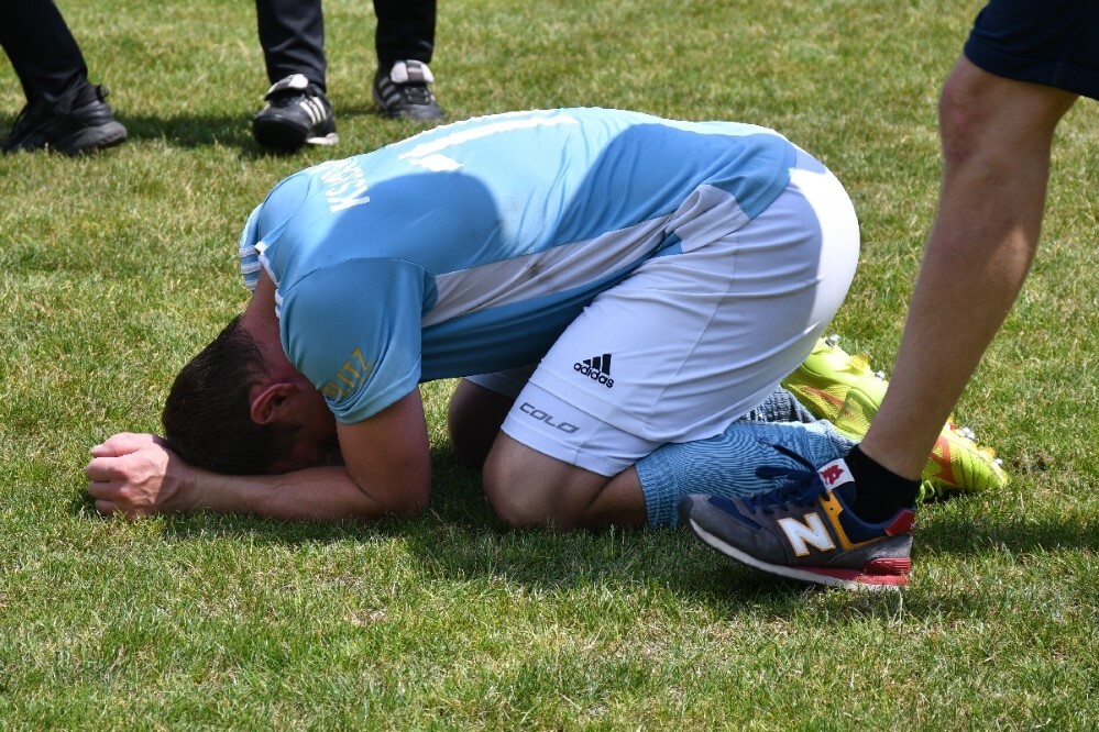 Za nami mecz Slavia Ruda Śląska vs. MKS Siemianowiczanka. Awans drużyny z Rudy Śląskiej!  / fot. Jacek Knapik