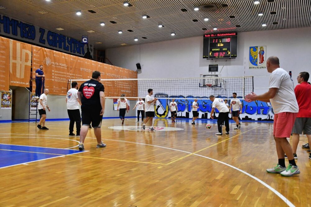 Mecz sztabów WOŚP 2024/fot. Jacek Knapik