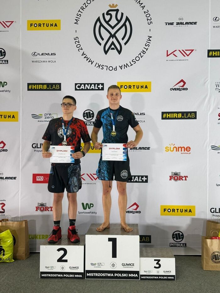 Kolejne medale dla rudzkich adeptów Jiu-jitsu i MMA!/fot. KTJ MMA Team