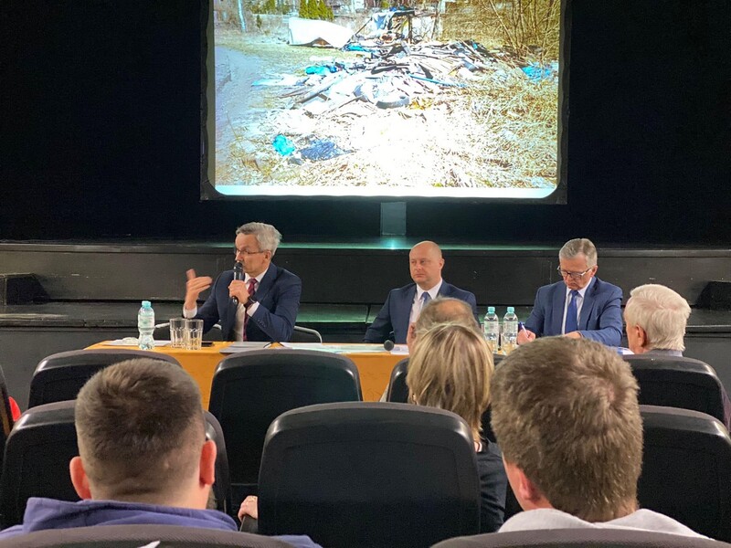 Mieszkańcy Nowego Bytomia rozmawiali z władzami miasta o problemach dzielnicy