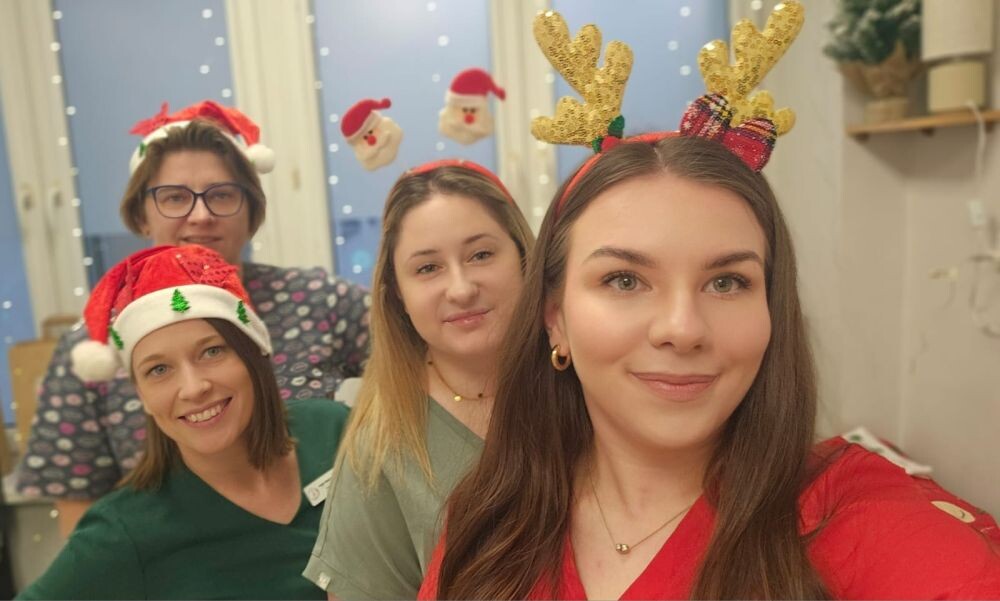 Mikołaj odwiedził Szpital Miejski/fot. Szpital Miejski w Rudzie Śląskiej