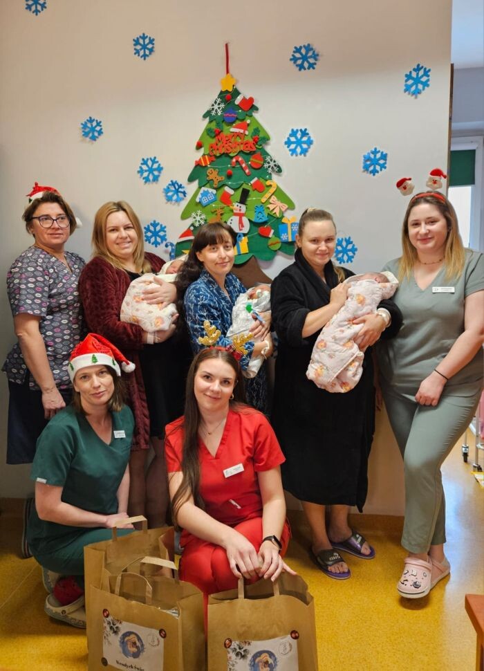 Mikołaj odwiedził Szpital Miejski/fot. Szpital Miejski w Rudzie Śląskiej