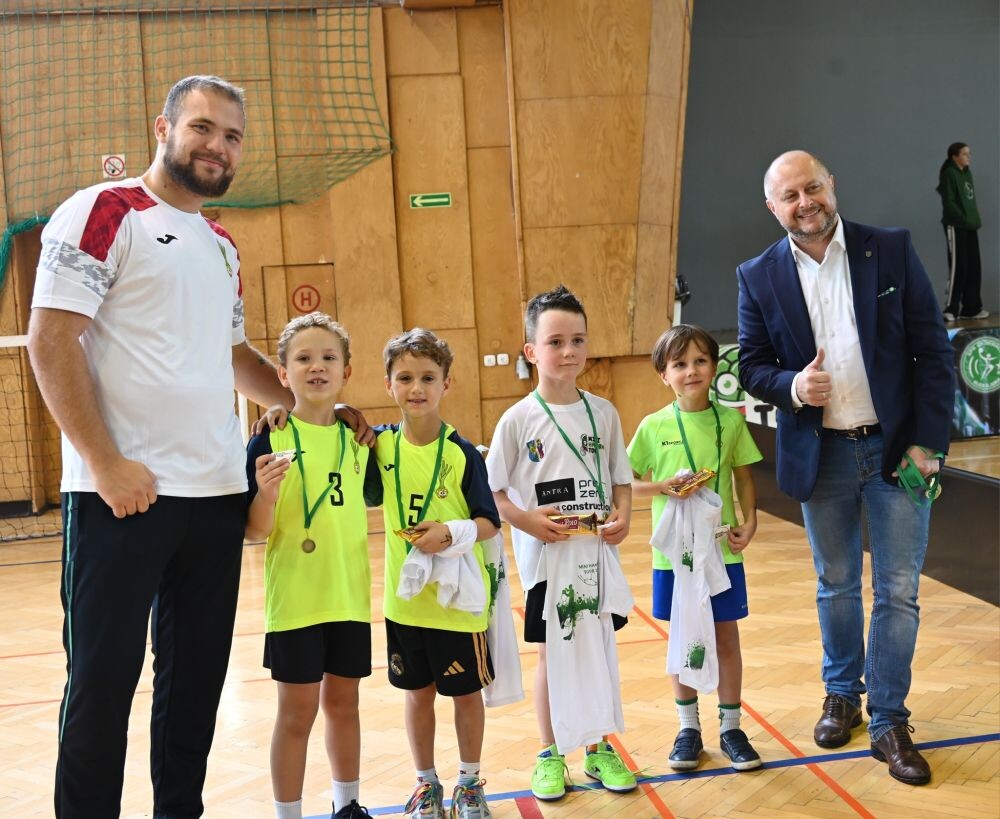 Mali szczypiorniści w akcji – za nami turniej Mini Handball Tour!/fot. FB Michał Pierończyk