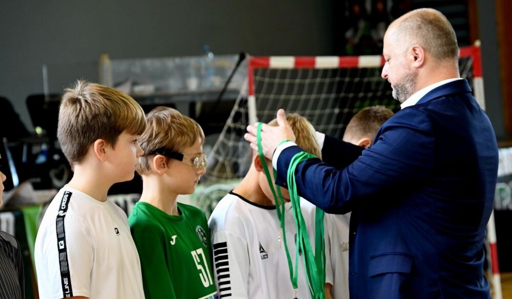 Mali szczypiorniści w akcji – za nami turniej Mini Handball Tour!/fot. FB Michał Pierończyk