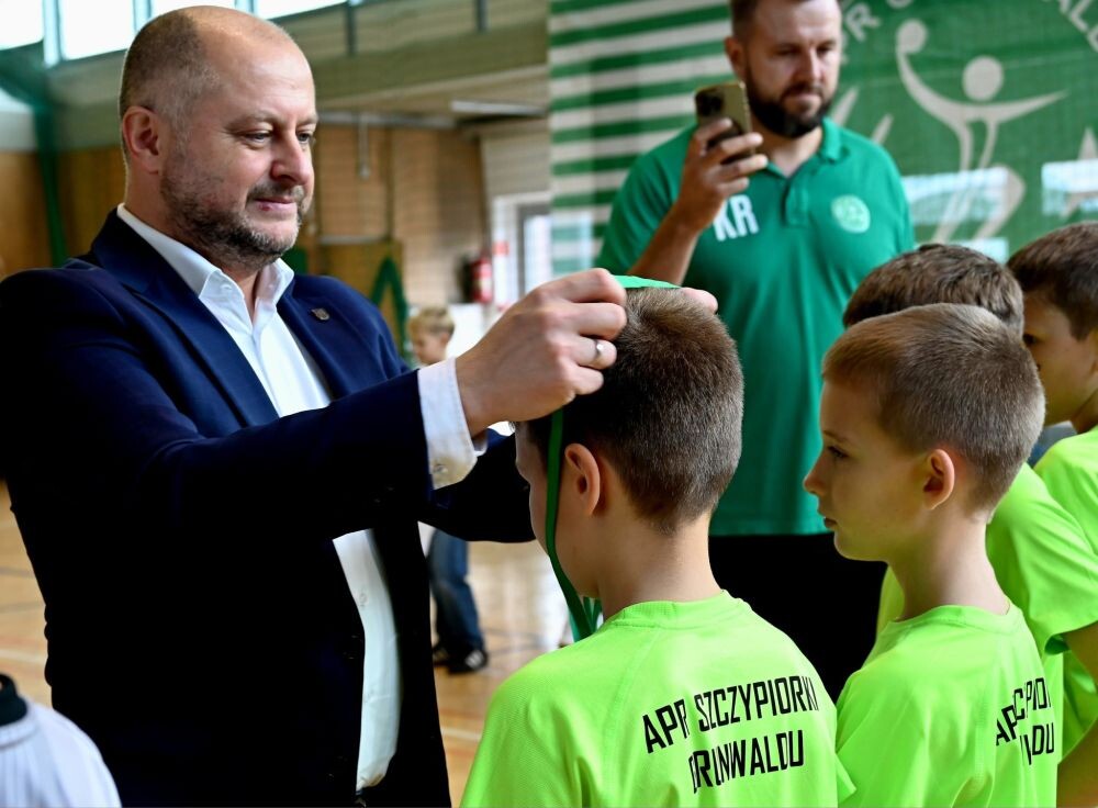 Mali szczypiorniści w akcji – za nami turniej Mini Handball Tour!/fot. FB Michał Pierończyk
