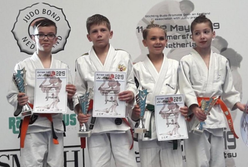 Młodzi rudzianie odnieśli sukces podczas Mistrzostw Europy w Ju-Jitsu