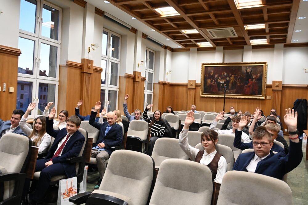 Młodzieżowa Rada Miasta zainaugurowała XII kadencję/fot. UM Ruda Śląska