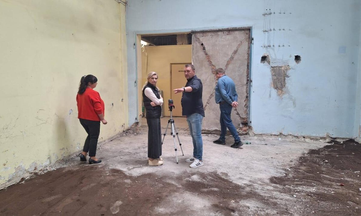 Remonty warsztatów i pracowni w Centrum Kształcenia Zawodowego w Rudzie Śląskiej / fot. Anna Krzysteczko FB