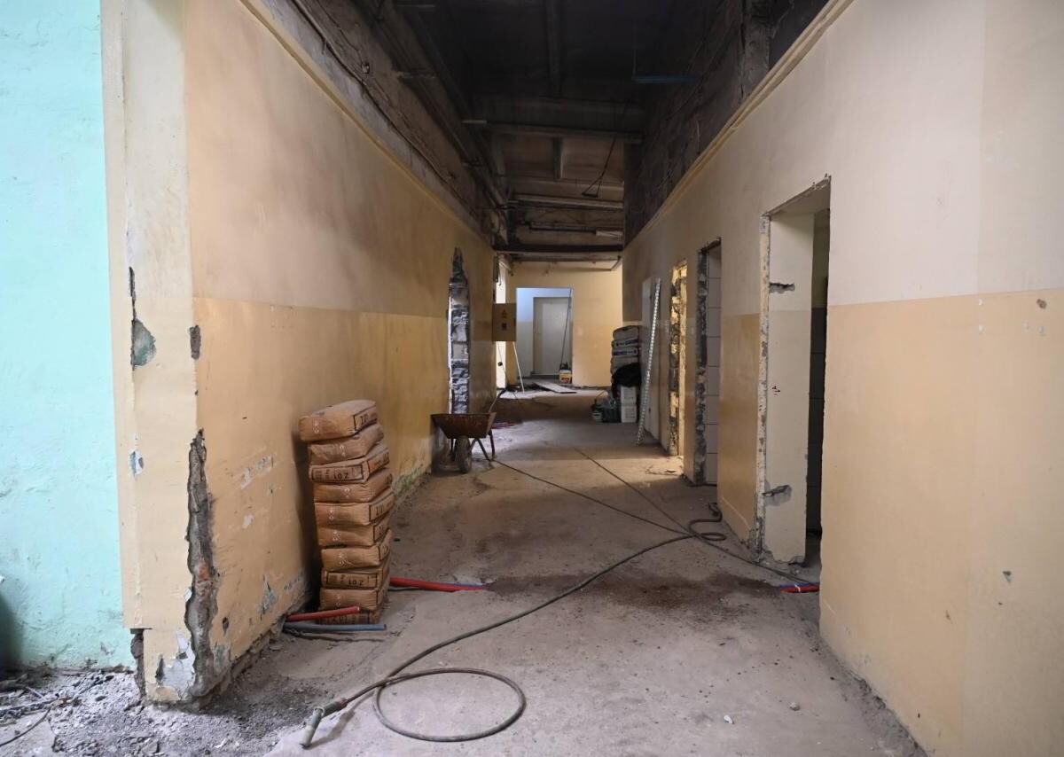 Remonty warsztatów i pracowni w Centrum Kształcenia Zawodowego w Rudzie Śląskiej / fot. Anna Krzysteczko FB