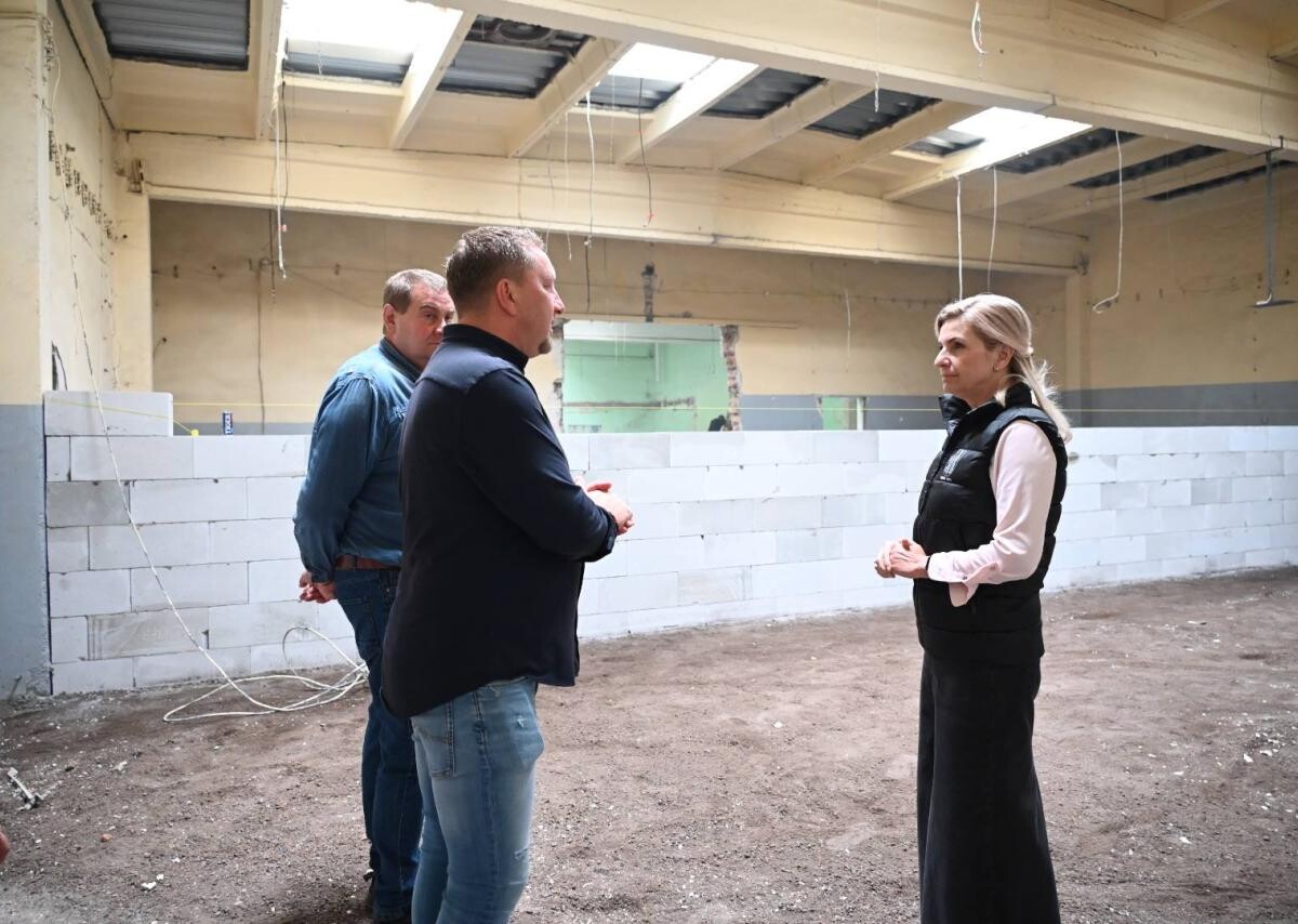 Remonty warsztatów i pracowni w Centrum Kształcenia Zawodowego w Rudzie Śląskiej / fot. Anna Krzysteczko FB