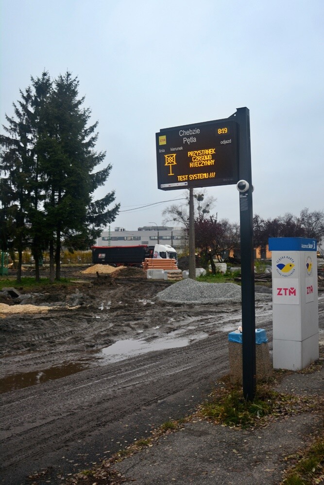 Modernizacja torowiska na pętli Chebzie. / fot. Jacek Knapik