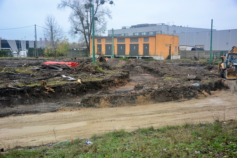 Modernizacja torowiska na pętli Chebzie. / fot. Jacek Knapik