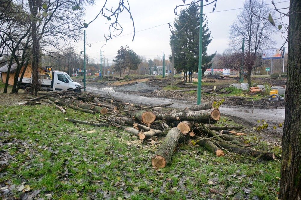 Modernizacja torowiska na pętli Chebzie. / fot. Jacek Knapik