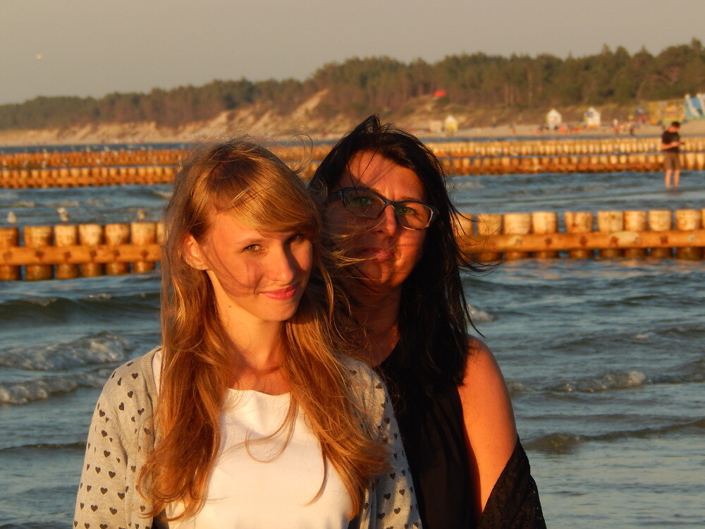 Zdjęcie z mamą wykonane podczas odpoczynku na wakacjach.
Autor: Smolarczyk Julia