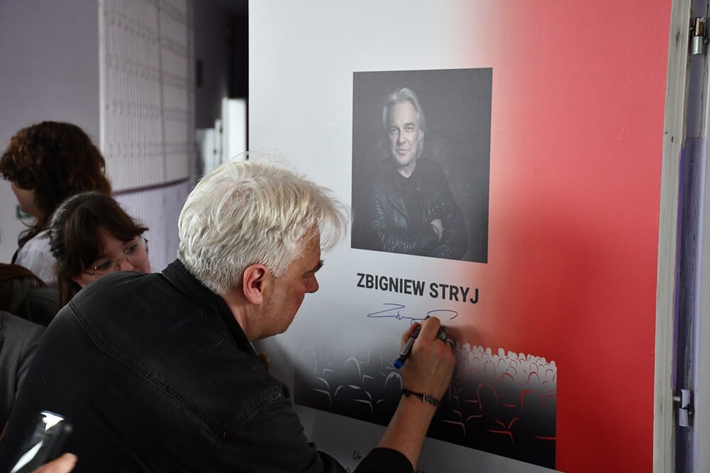 Nowa sala imienia Zbigniewa Stryja w Szkole Podstawowej nr 8 im. Miłośników Ziemi Śląskiej