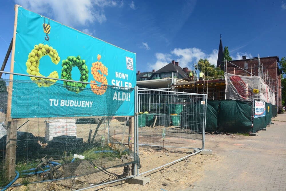 Dwa nowe sklepy sieci Aldi powstają obecnie w Rudzie Śląskiej! / fot. Jacek Knapik