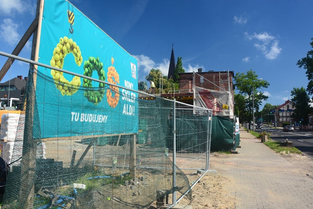 Dwa nowe sklepy sieci Aldi powstają obecnie w Rudzie Śląskiej! / fot. Jacek Knapik