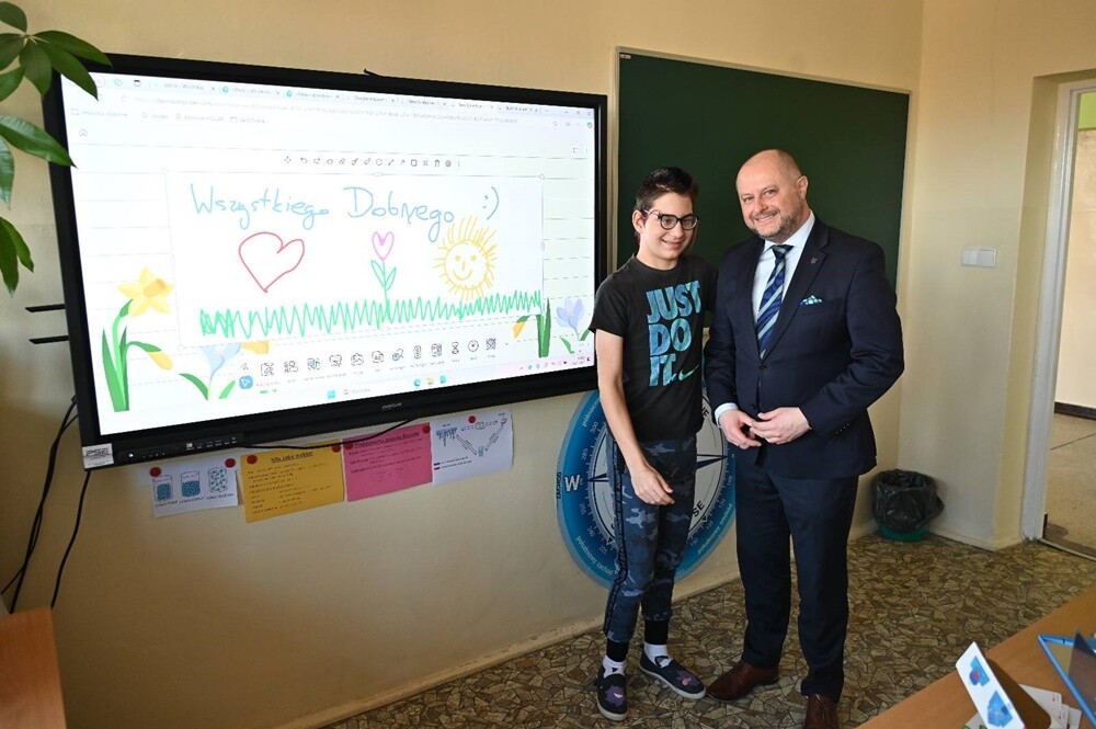 Nowoczesna pracownia dla uczniów Szkoły Podstawowej nr 11 Specjalnej. / fot. UM Ruda Śląska